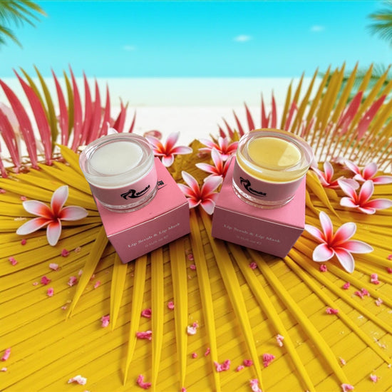 Duo de Baumes à Lèvres Orange et Vanille - Vahine Glow Fête Noël