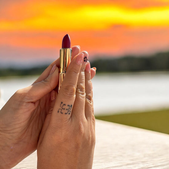 rouge à lèvre rouge