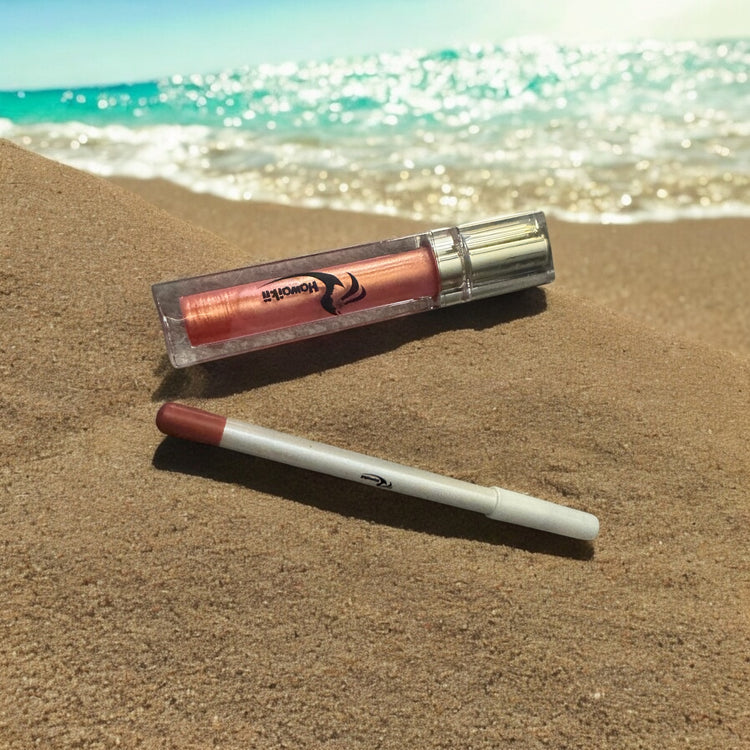 duo gloss et crayon a lèvres