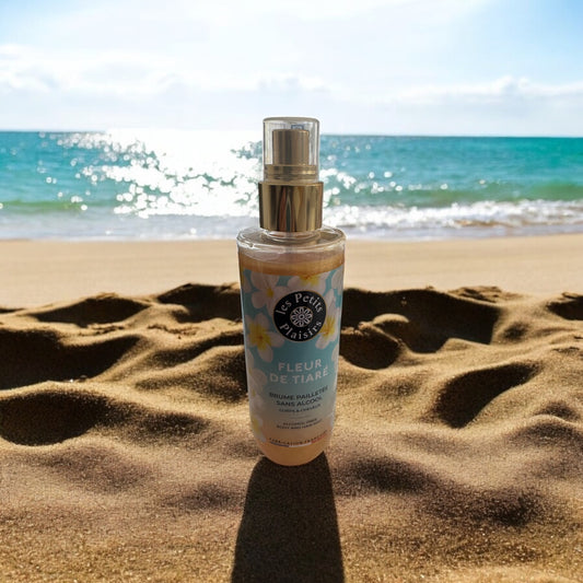 Brume Parfumée Pailletée  "Fleur de Tiaré"